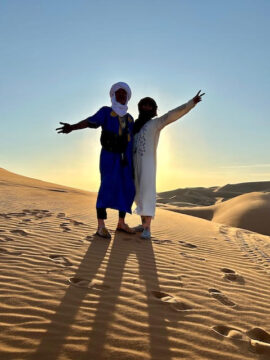モロッコ旅行の体験談 夏6月|サハラ砂漠の風の画像