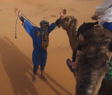 モロッコ体験談 冬12月no.3|サハラ砂漠の風の画像